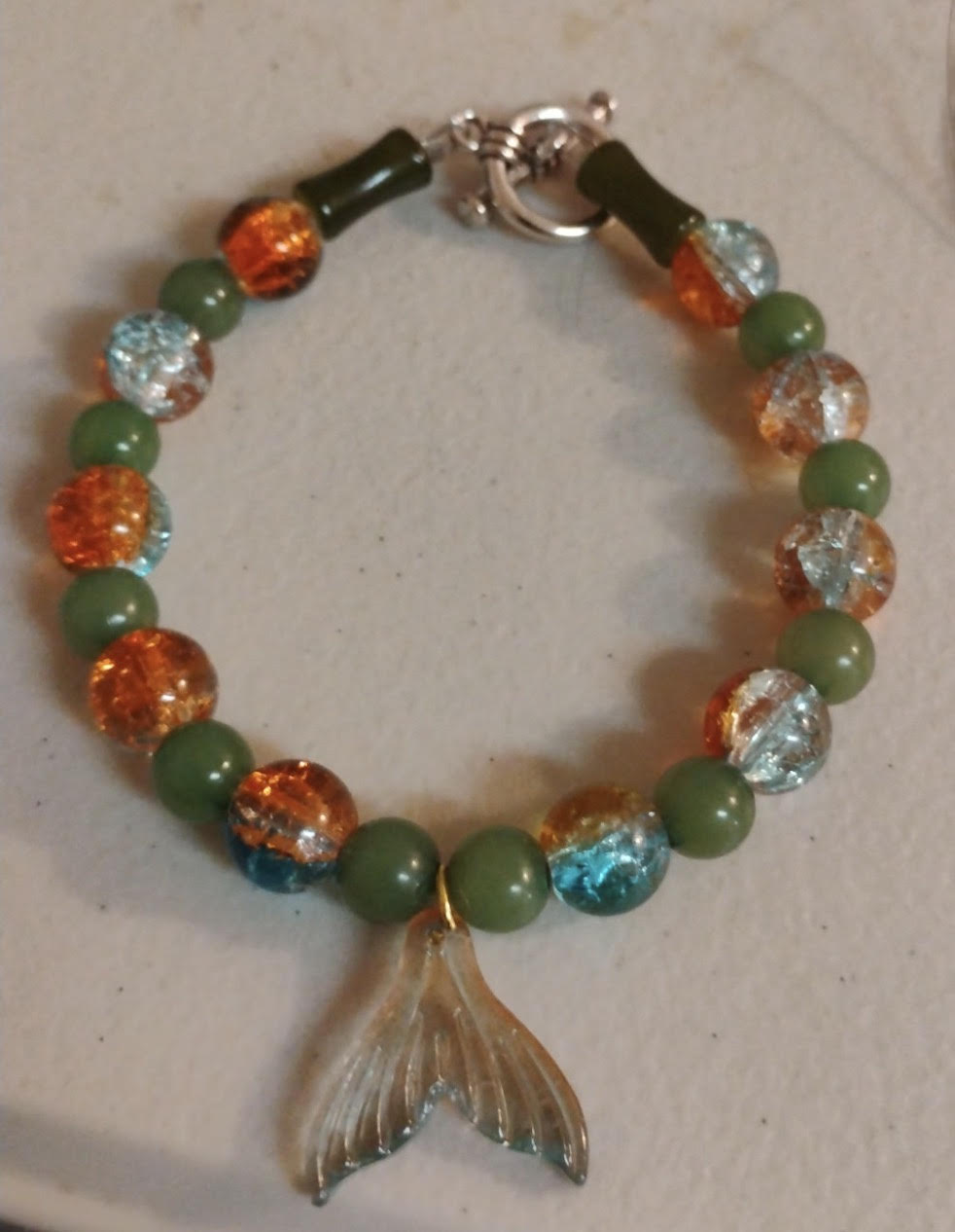 Ocean Dreams Mermaid Tail Bracelet – Handmade