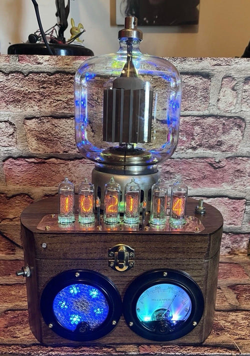 Nixie Clock IN-14 Tubes. 2 Raspberry Picos.