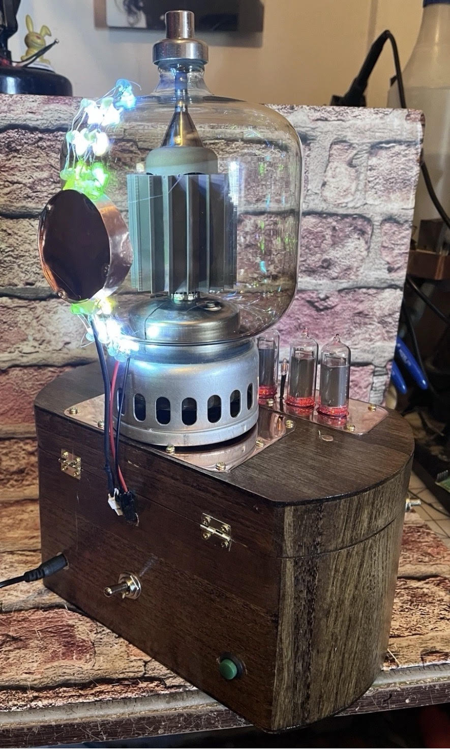 Nixie Clock IN-14 Tubes. 2 Raspberry Picos.