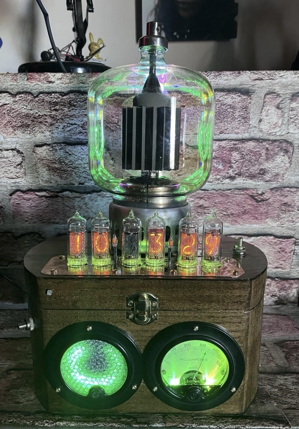 Nixie Clock IN-14 Tubes. 2 Raspberry Picos.
