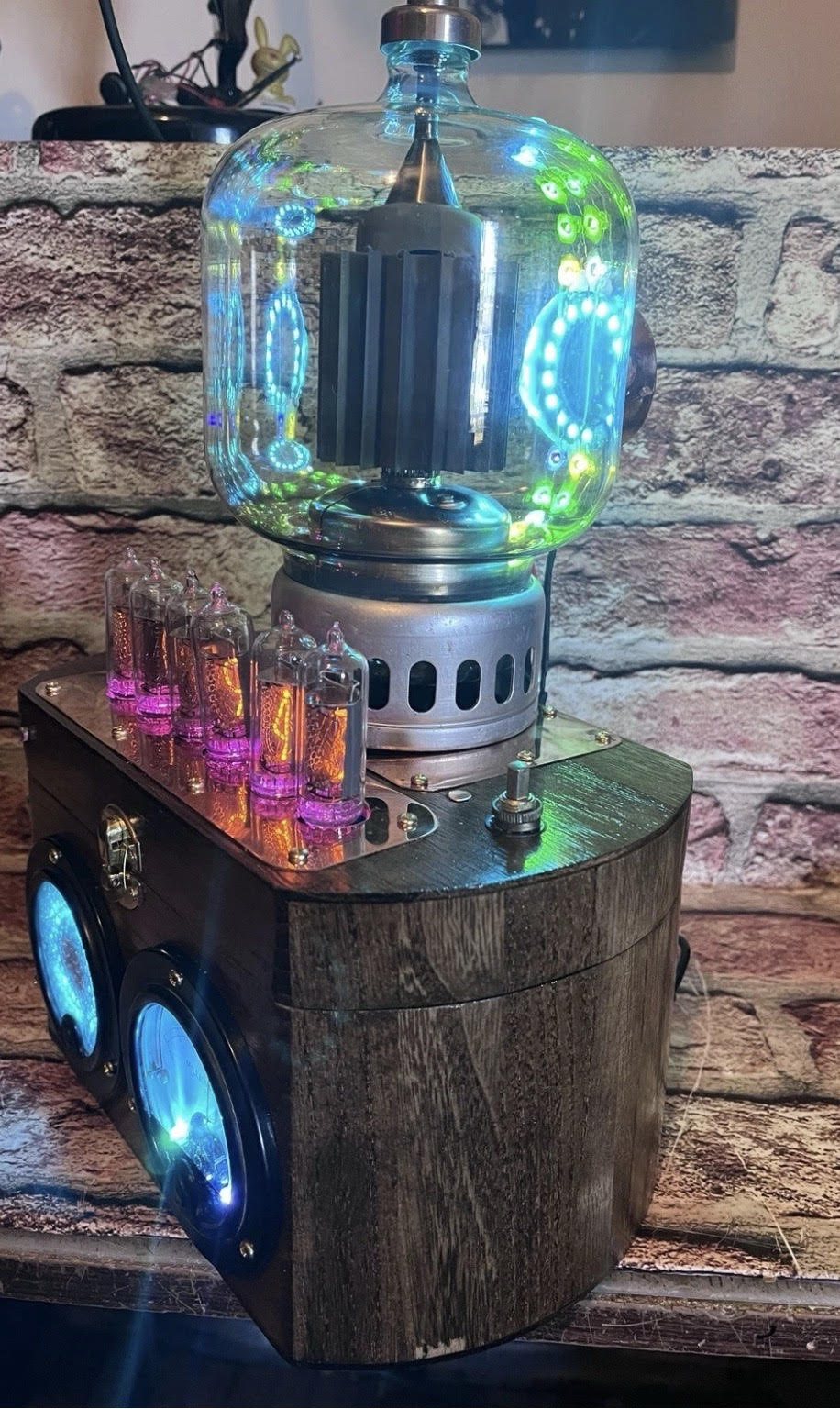 Nixie Clock IN-14 Tubes. 2 Raspberry Picos.