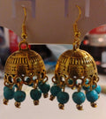 Southwestern Turquoise Charm Earring
