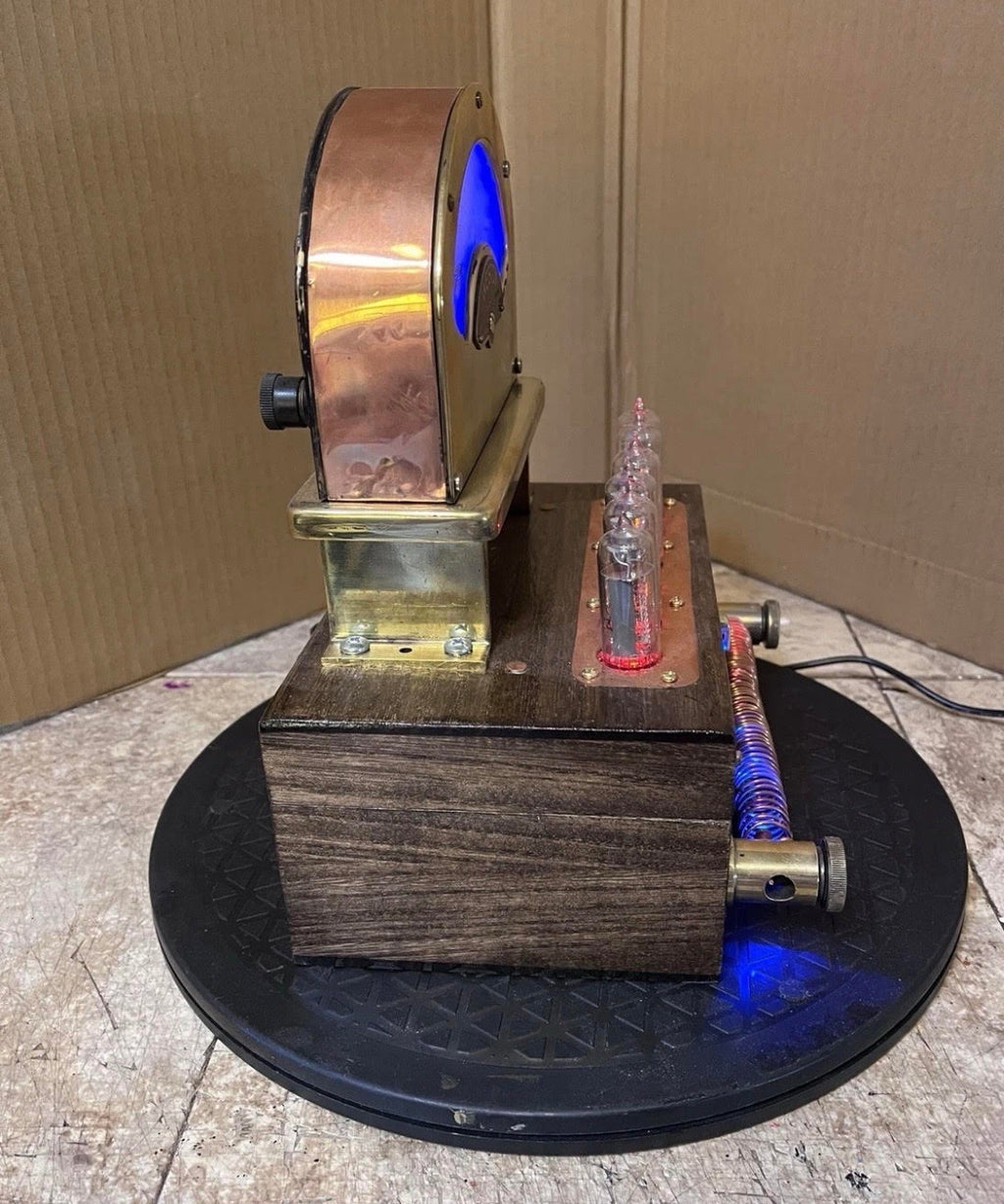 Nixie Clock IN-14 steampunk
