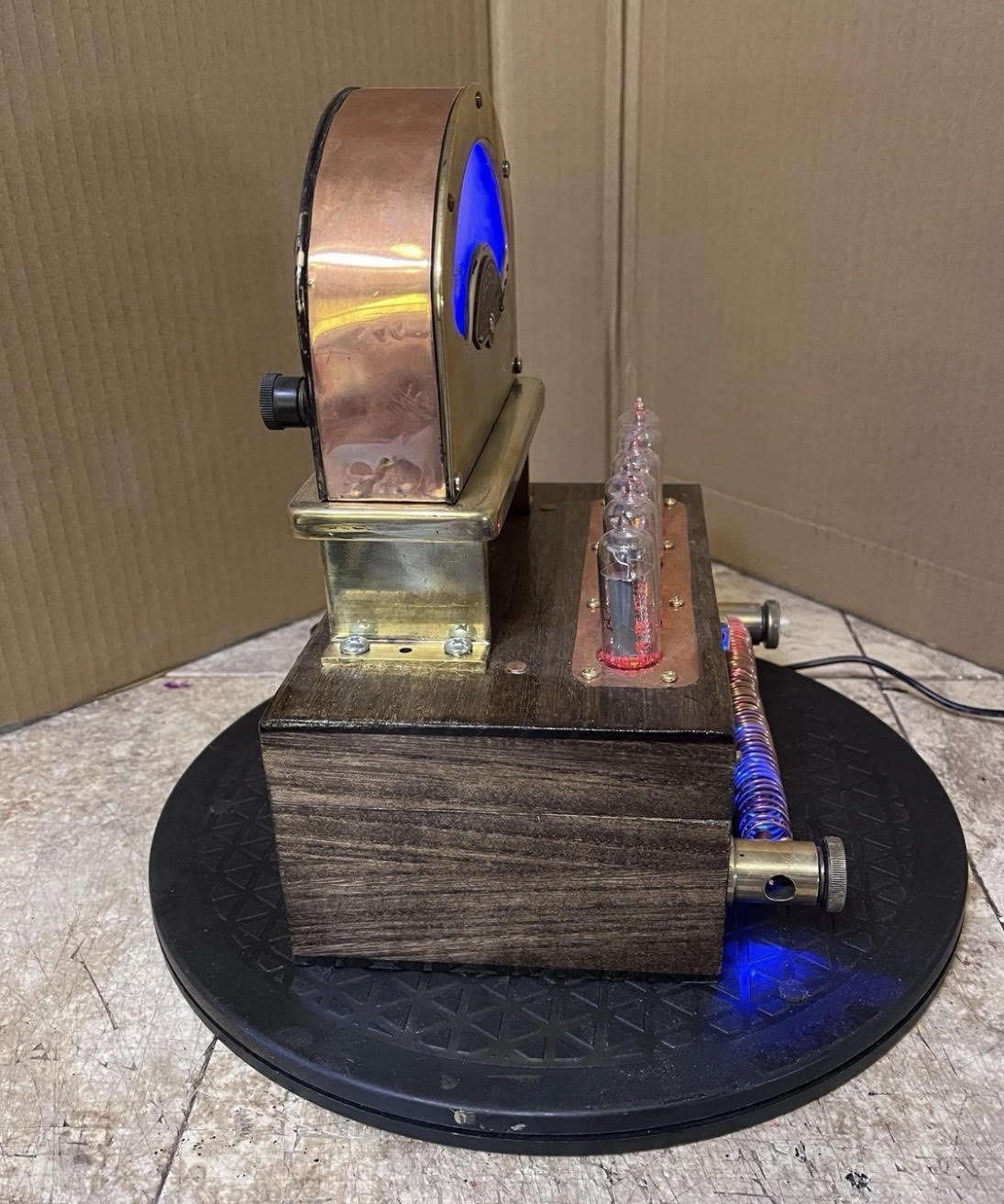 Nixie Clock IN-14 steampunk