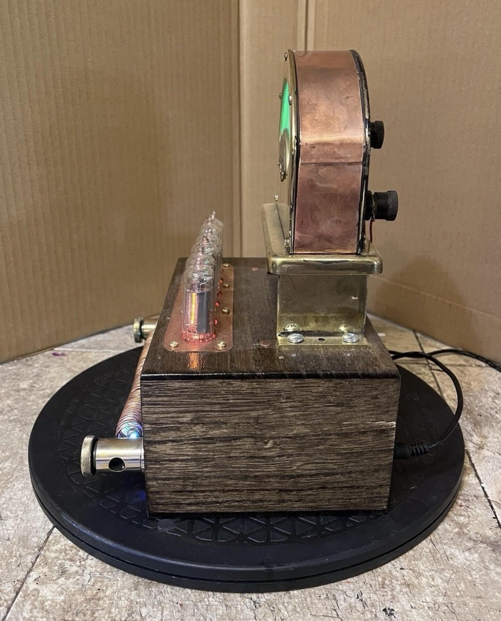 Nixie Clock IN-14 steampunk